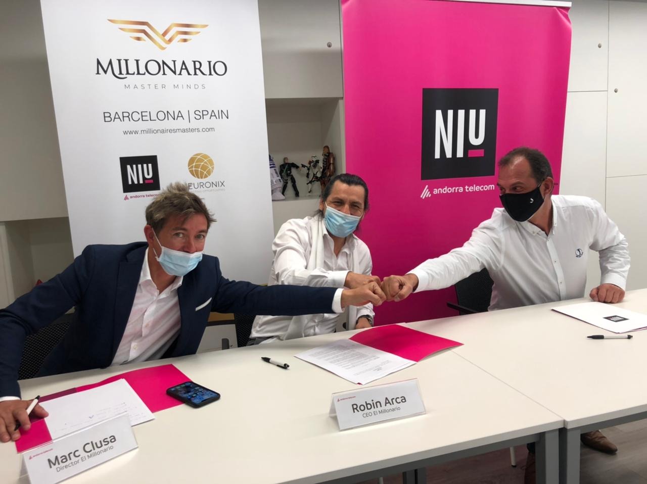 El Niu d’Andorra Telecom participa a la cimera del negoci internacional Millonario Master Minds